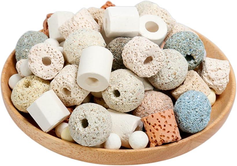 楽天市場】ろか材 ろ過材 水槽用 セラミックリング 2000グラム