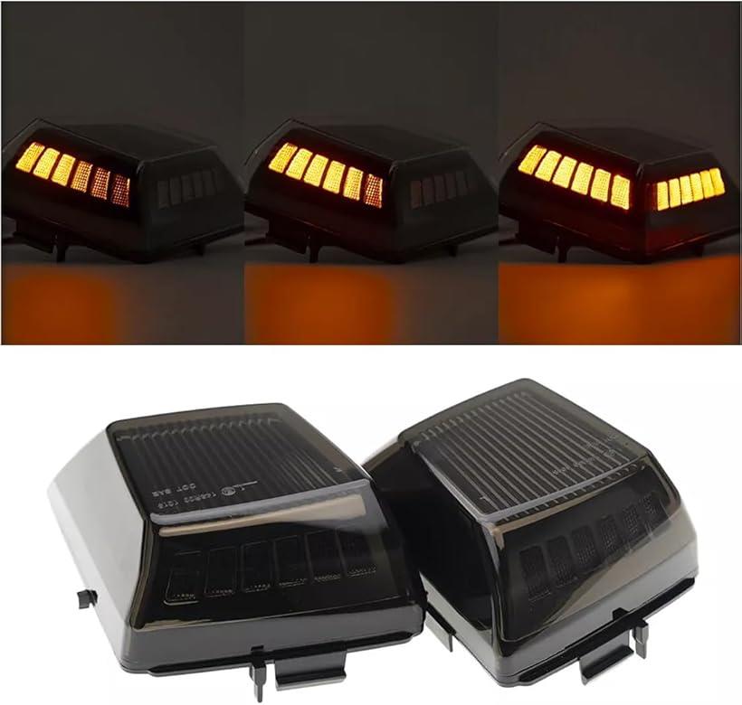 互換品・・ 互換品 ベンツ LED 流れる シーケンシャル フロント ウインカー スモークレンズ W463A W465 Gクラス 2018- シーケンシャル/通常点滅の切り替えSW付