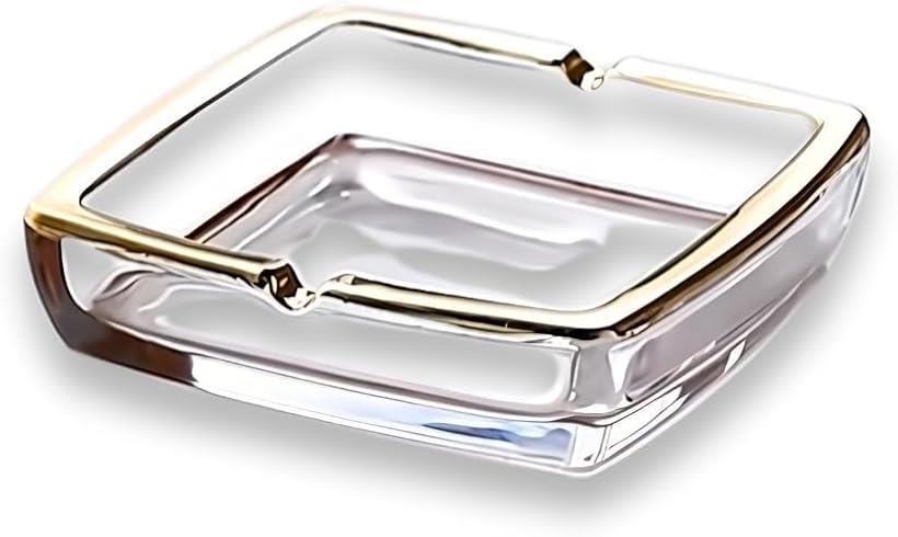 楽天市場】ボヘミアングラス クリスタル 灰皿 BRLEY TWIST