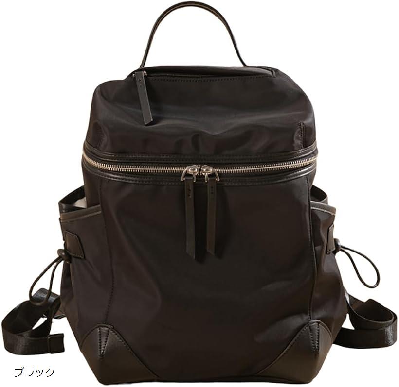 ビジネスリュック パソコン PC収納 レディース 13インチ対応 キャリーオン 撥水・耐傷 ベージュ カーキ ブラック
