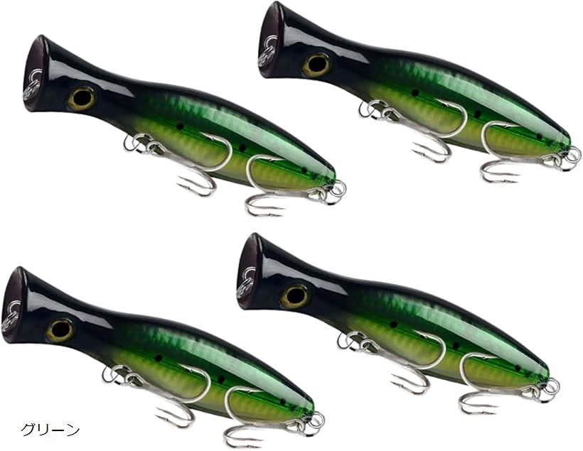 楽天市場】ルアー ポッパー 5.9cm ［色柄指定不可］ : 100円雑貨