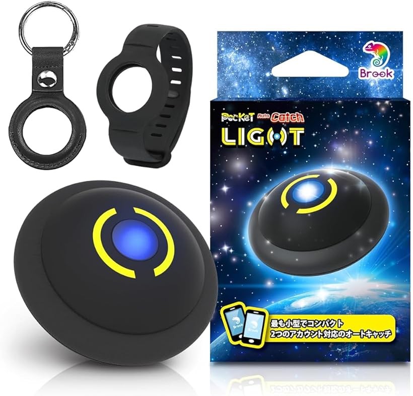 【2個セット】オートキャッチ LIGHT ブラック＆ブルーレザーケース 楽天市場】Brook ポケモンGO 用 ポケットオートキャッチ LIGHT