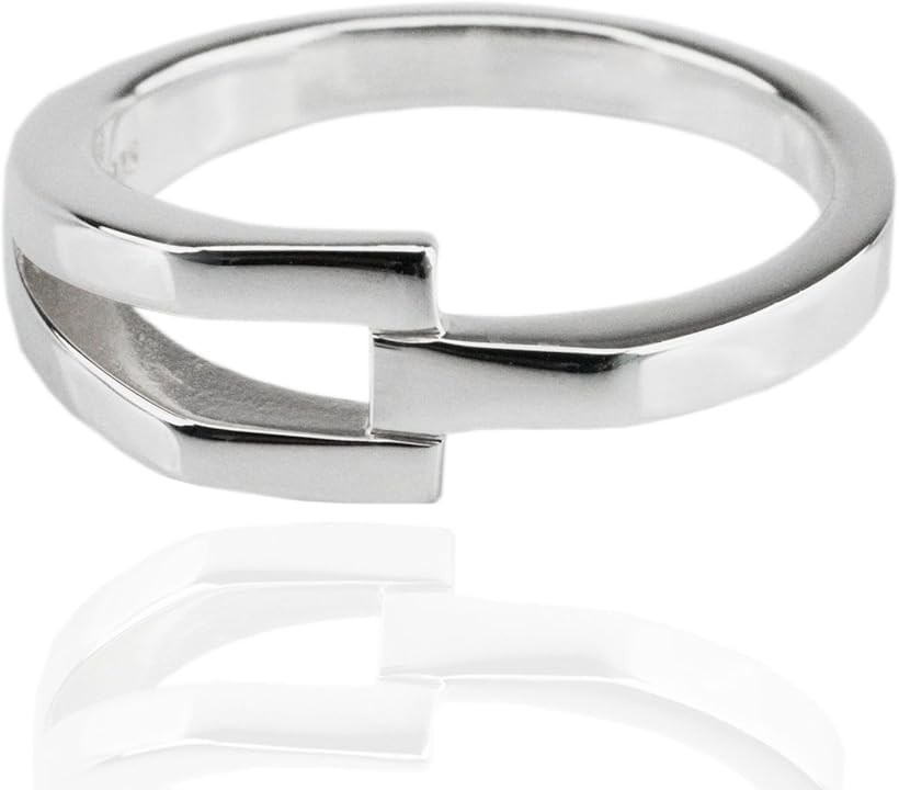 シルバー sv925 メンズ指輪 シルバーリング シルバーアクセサリー 人気 かっこいい シンプル レディース 男女 20 (シルバー)|エムラインストア