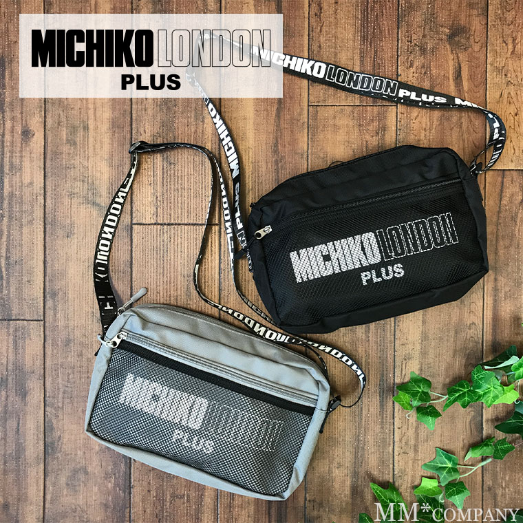 軽量 ショルダーバッグ メンズ レディース Michiko London Plus ミチコロンドンプラス 蔵