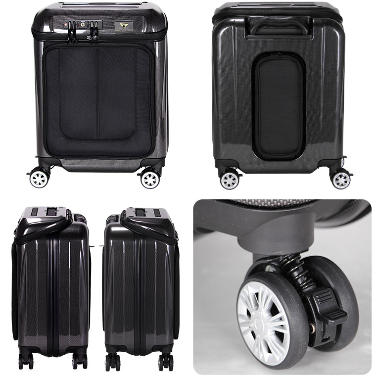 【楽天市場】ビジネス キャリーバッグ 機内持ち込みサイズ ポケット付き スーツケース：キャリーバッグ通販のMM-COMPANY