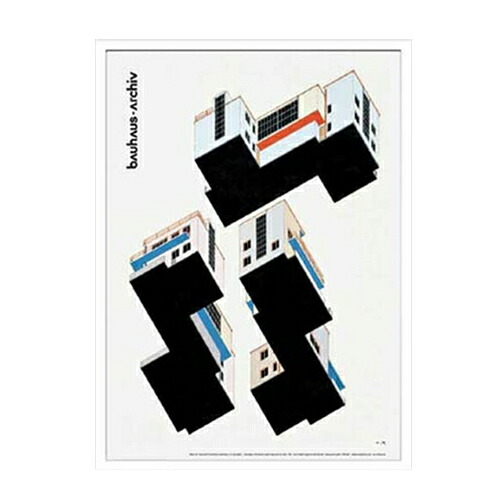 【ポイント10倍 & クーポン!】取寄品 Bauhaus バウハウス Weimar Ausstellung 1923 IBH70046 額付グラフィックアートポスター|ガールズ雑貨通販マシュマロポップ