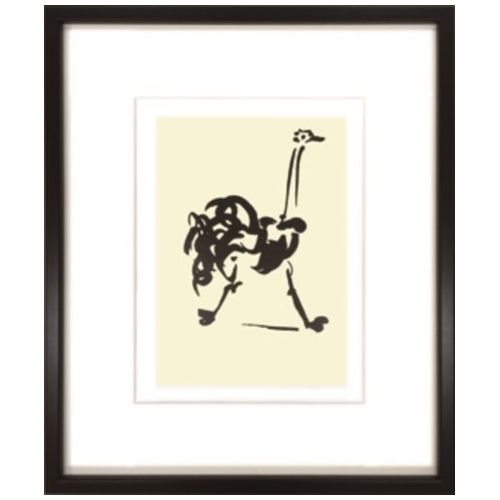 デザイナーズアート L’autuche Silkscreen Pablo Picasso インテリア アート 美工社 壁掛け 額付き シルクスクリーン 取寄品 マシュマロポップ