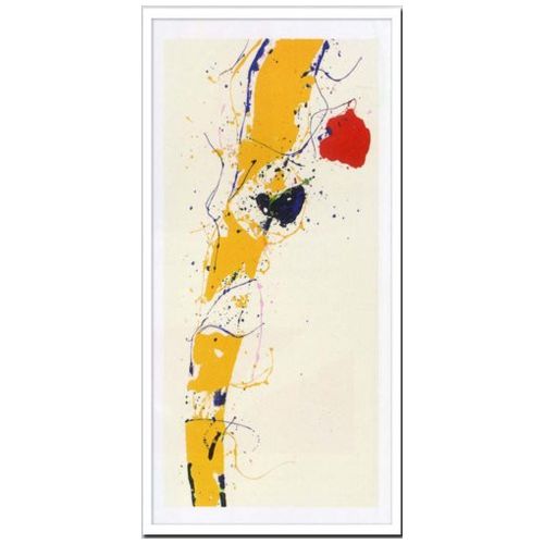 デザイナーズアート Untitled 1985 Sam Francis インテリア アート 美工社 壁掛け 額付き 抽象画 取寄品 マシュマロポップ|ガールズ雑貨通販マシュマロポップ