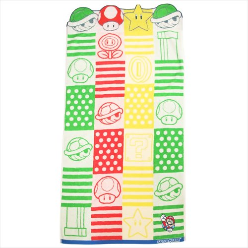 楽天市場 ジャガード ビッグタオル シャンブルmario スーパーマリオ バスタオル Nintendo 丸眞 ギフト 雑貨 ティーンズ ジュニア マシュマロポップ ガールズ雑貨通販マシュマロポップ