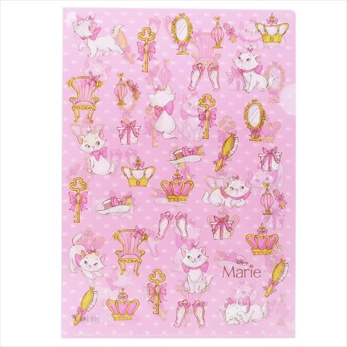 楽天市場 シングルクリアファイル おしゃれキャット マリー ファイル ディズニー サンスター文具 事務用品 日本製 ティーンズ ジュニア メール便可 マシュマロポップ ガールズ雑貨通販マシュマロポップ