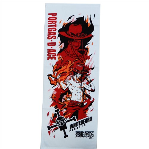楽天市場 フェイス タオル ポートガスdエース ワンピース ロングタオル 週刊少年ジャンプ ナストーコーポレーション スポーツタオル アニメティーンズ ジュニア マシュマロポップ ガールズ雑貨通販マシュマロポップ