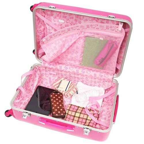 26インチキャリーケース キルティング柄 ハローキティ スーツケース サンリオ アートウエルド 66リットル 海外旅行 バッグ ティーンズ ジュニアマシュマロポップ Prescriptionpillsonline Is