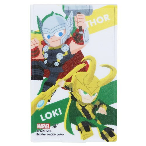 Marvel Gurihiru 手鏡 ミニミラー ロキ ソー Marvelcorner メール便可 マーベル ギフト 雑貨 デルフィーノ