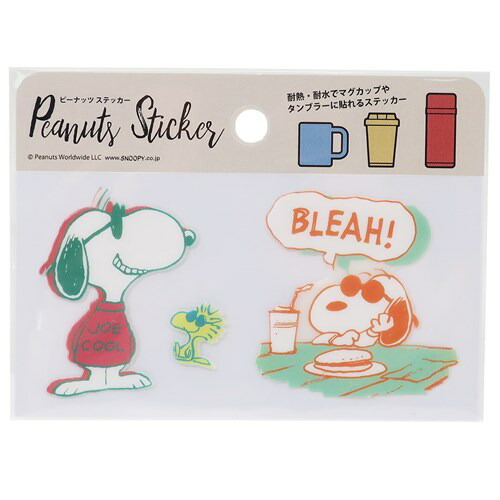 楽天市場 耐熱耐水 ステッカー Joe Cool 5 スヌーピー ステッカー ピーナッツ S Cコーポレーション Decoシール ティーンズ ジュニア かわいい グッズ メール便可 マシュマロポップ ガールズ雑貨通販マシュマロポップ