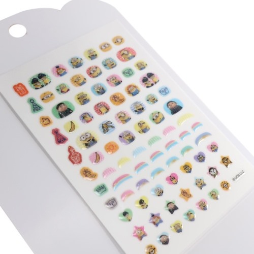 人気ブランドの新作 ネイルシール ミニオンズ キッズコスメ ユニバーサル映画 サンスター文具 女の子向け メール便可 マシュマロポップ Whitesforracialequity Org