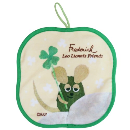 楽天市場 ループタオル レオレオニ ループ付き プチタオル フレデリック クローバー 林タオル 入園入学準備雑貨 絵本メール便可 マシュマロポップ ガールズ雑貨通販マシュマロポップ