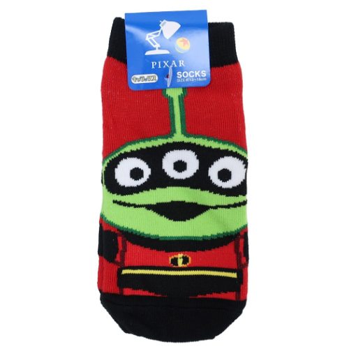 楽天市場 子供用 靴下 トイストーリー キッズソックス エイリアンリミックス Mrインクレディブル ディズニー スモールプラネット プレゼント メール便可 マシュマロポップ ガールズ雑貨通販マシュマロポップ