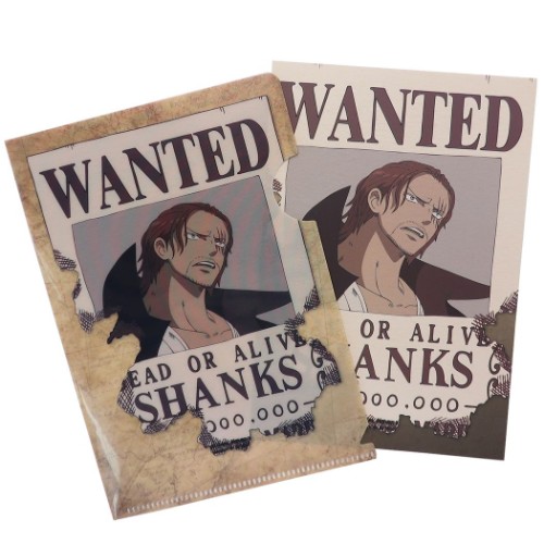 楽天市場 A6 ファイルケース 付き ポストカード ワンピース 手配書 シャンクス One Piece コレクション雑貨 ジェイエム プレゼント アニメメール便可 マシュマロポップ ガールズ雑貨通販マシュマロポップ