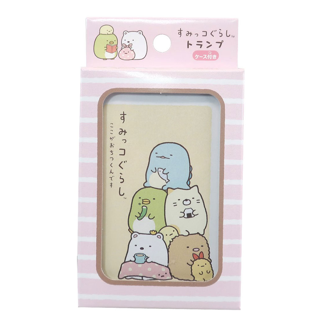 楽天市場 ケース付き トランプ すみっコぐらし カードゲーム サンエックス エンスカイ プレゼント マシュマロポップ ガールズ雑貨通販マシュマロポップ