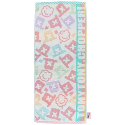 楽天市場 フェイスタオル ワンピース ジャガード ロングタオル チョッパー こわくないぞ One Piece 丸眞 プレゼント アニメメール便可 マシュマロポップ ガールズ雑貨通販マシュマロポップ