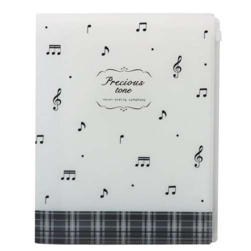 楽天市場 ジップファスナー付 6ポケット クリアファイル ファイル ミュージックコレクション プレシャストーン クーリア 新入学 新学期準備文具 女の子向け かわいい 小学生 中学生 高校生 マシュマロポップ ガールズ雑貨通販マシュマロポップ