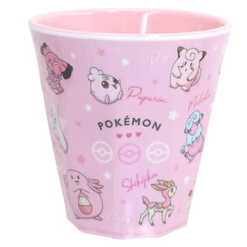 楽天市場 プラコップ ポケモン メラミンカップ カラーズ ピンク ポケットモンスター ティーズファクトリー メラミン食器 女の子 男の子 マシュマロポップ ガールズ雑貨通販マシュマロポップ
