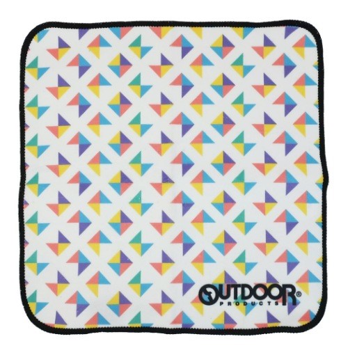 楽天市場 ミニタオル Outdoor マイクロファイバー ハンカチタオル カラフルモザイク アウトドアプロダクツ ナストーコーポレーション かわいい おしゃれ 男性 女性 スポーツブランド メール便可 マシュマロポップ ガールズ雑貨通販マシュマロポップ