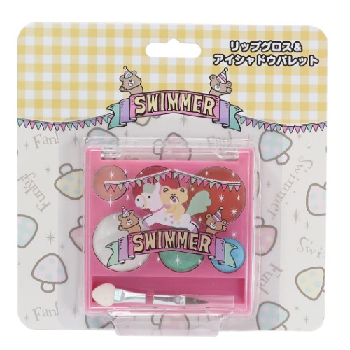 楽天市場 リップグロス アイシャドウパレット Swimmer スイマー キッズコスメ サーカス レイス 女の子向け かわいい プレゼント キッズ 子ども 保育園 幼稚園 小学生 メール便可 マシュマロポップ ガールズ雑貨通販マシュマロポップ