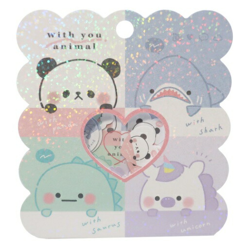 楽天市場 ミニ ステッカーセット フレークシール もちもちぱんだ ss カミオジャパン 21枚入り 女の子向け メール便可 マシュマロポップ ガールズ雑貨通販マシュマロポップ
