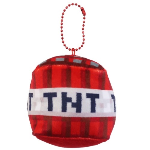 楽天市場 ミニぬいぐるみ Minecraft マインクラフト キューブ ボールチェーン マスコット Tnt マイクラ ケイカンパニー プレゼント ゲーム マシュマロポップ ガールズ雑貨通販マシュマロポップ