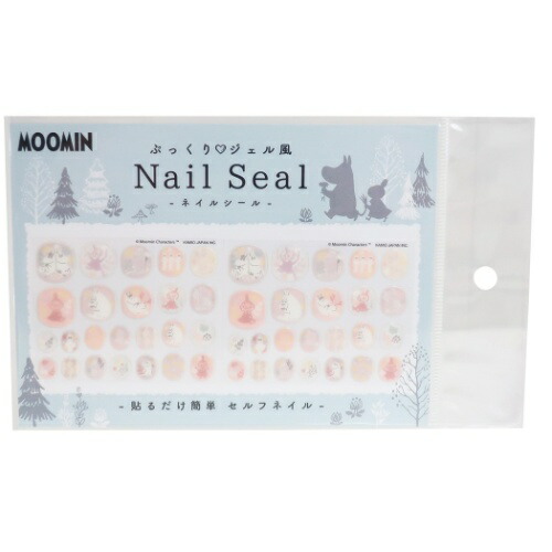 楽天市場 ネイルシール ぷっくりジェル風 ムーミン コスメ雑貨 大人ガーリー 北欧 カミオジャパン ネイル用品 セルフネイル 日本製 おしゃれ かわいい 女の子 メール便可 マシュマロポップ ガールズ雑貨通販マシュマロポップ