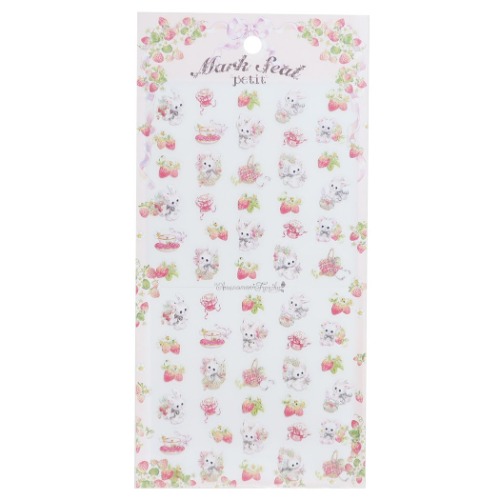 楽天市場 シールシート 飴ノ森ふみか プチマークシール ベリー クローズピン ゆめかわいい ガーリーイラスト メール便可 マシュマロポップ ガールズ雑貨通販マシュマロポップ