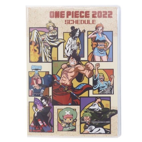 楽天市場 B6 マンスリー 手帳 22 ワンピース 22年 月間ダイアリー ワノ国編 One Piece Edf 16 少年ジャンプ エンスカイ スケジュール帳 12月始まり ダイアリー アニメ令和4年手帖 メール便可 マシュマロポップ ガールズ雑貨通販マシュマロポップ