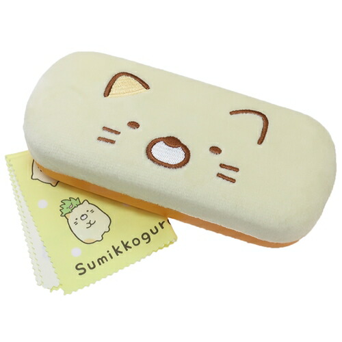 市場 眼鏡ケース クロス付きメガネケース ねこ すみっコぐらし サンエックス エスケイジャパン