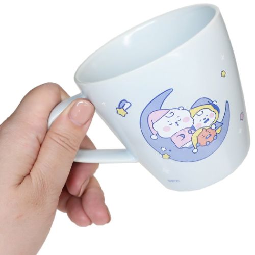 市場 マグカップ Line プレゼント Bt21 磁器製マグ ブルー クラックス Friends
