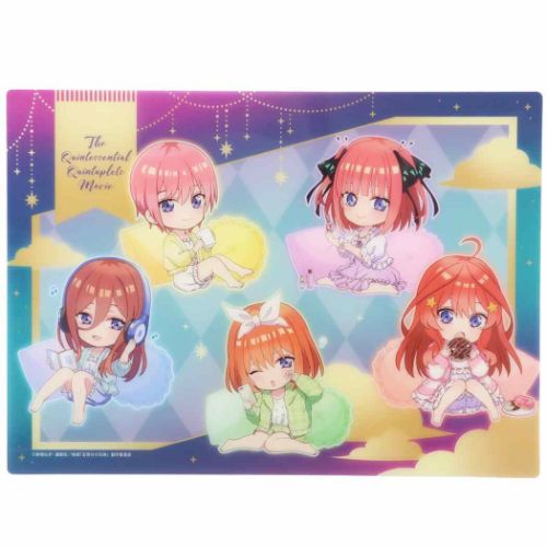 市場 下敷き クラックス 下じき 新学期準備文具 五等分の花嫁 アニメメール便可 のびコロ