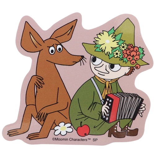 ビッグシール ムーミン 北欧 スニフ スナフキン ダイカットビニールステッカー スモールプラネット