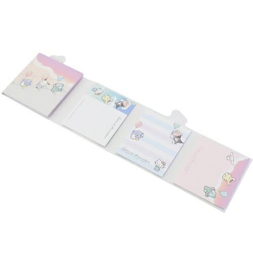 市場 メモ帳 サンリオ 新学期準備文具 パタパタメモ サンリオキャラクターズ クラックス