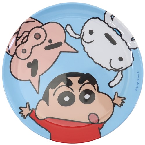 中皿 クレヨンしんちゃん メラミンプレート トリオ スモールプラネット 割れにくい食器 かわいい アニメ マシュマロポップ 最大67 オフ