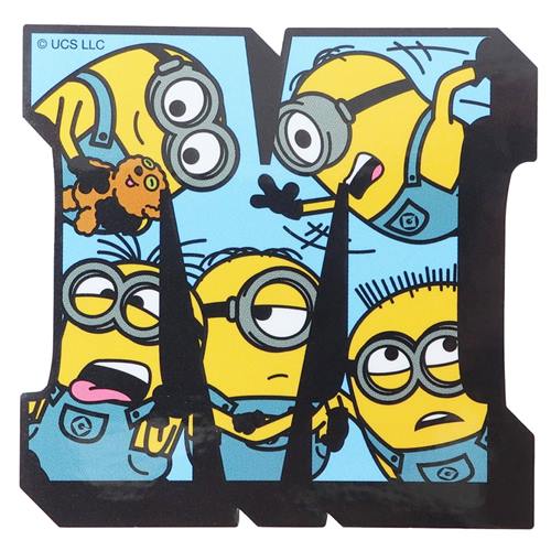 ビッグシール ミニオンズ ダイカットビニールステッカー M ユニバーサル映画 スモールプラネット デコシール 耐水性 メール便可 マシュマロポップ 最大40 Offクーポン