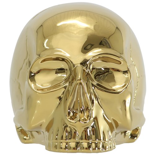 骸骨デザインの樹脂製　貯金箱　約17.5cm 骸骨デザインの樹脂製 貯金箱 約17.5cm 【公式通販】