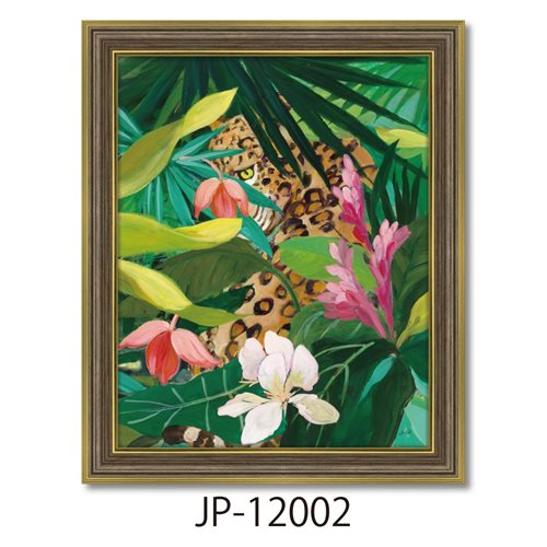 【ポイント10倍 & クーポン！】額付きポスター ジュリアプリントン Julia Purinton ヒドゥン ジャングル2 ユーパワー JP-12002 ギフト インテリア 取寄品 マシュマロポップ
