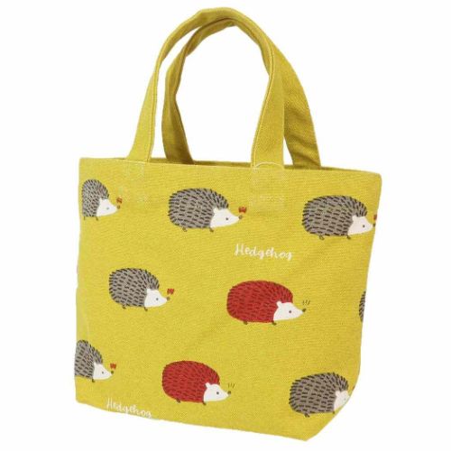 ランチバッグ ヘッジホッグハリー ミニトート イエロー FRIENDSHILL フレンズヒル お弁当かばん かわいい メール便可 マシュマロポップ