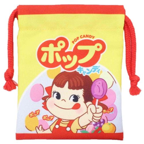【楽天市場】巾着袋 不二家のペコちゃん ミニ巾着 ポップキャンディ お菓子パッケージ ケイカンパニー 小物入れ メール便可 マシュマロポップ ...