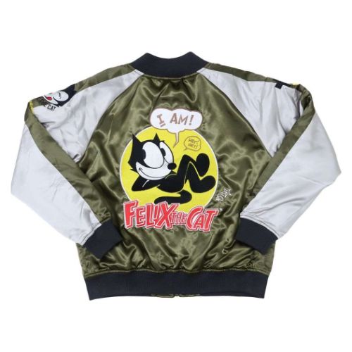 楽天市場】HUF ハフ FELIX SATIN JACKET ハフ フェリックス