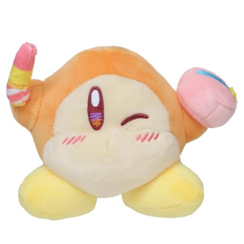 ぬいぐるみ 星のカービィ プラッシュドール メイクごっこ ワドルディ 三英貿易 プレゼント かわいい マシュマロポップ画像