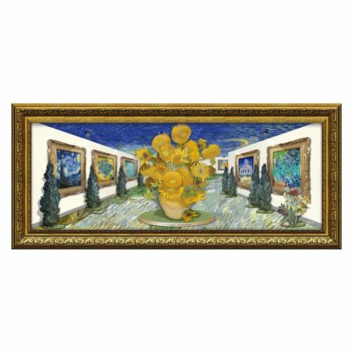 【ポイント10倍 & クーポン！】名画 白石 創多 オマージュアート ゴッホのアートミュージアム ユーパワー ST-18004 ホームディスプレイ 店舗ディスプレイ インテリア 取寄品 マシュマロポップ
