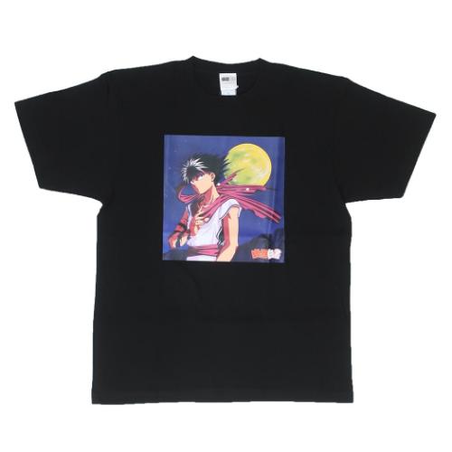 Tシャツ 幽遊白書 T-SHIRTS 飛影 BK Lサイズ XLサイズ 少年ジャンプ スモールプラネット 半袖 アニメメール便可 マシュマロポップ画像