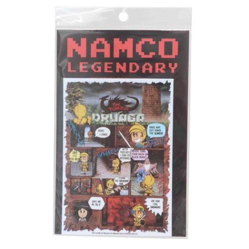 ダイカットステッカー ドルアーガの塔 ナムコレジェンダリーシリーズ ステッカー ビッグサイズ ゼネラルステッカー シール おしゃれ ゲームメール便可 マシュマロポップ画像