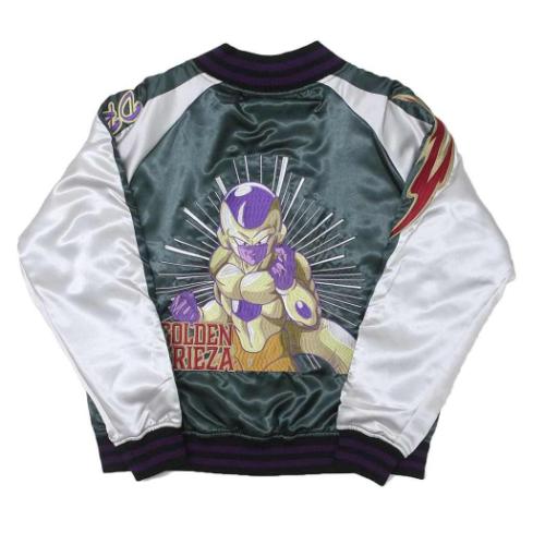 【ポイント10倍 & クーポン！】スカジャン ドラゴンボール超 アウター ゴールデンフリーザ 丸眞 プレゼント アニメ マシュマロポップ